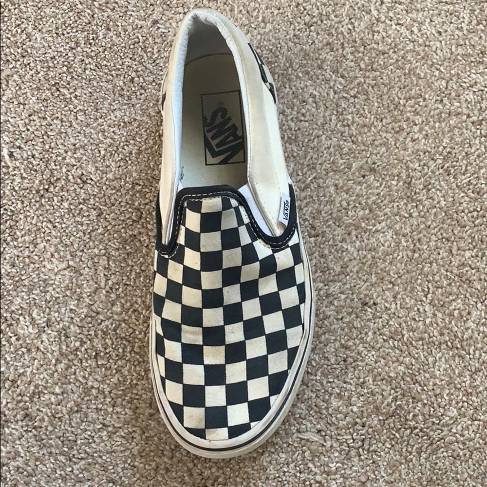 Checkered Vans
